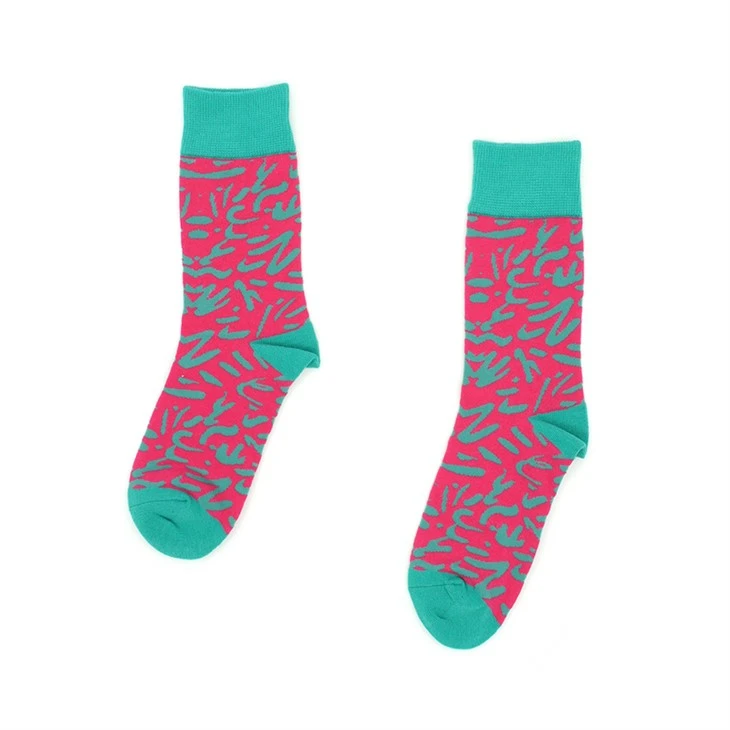 Line Cotton Sock